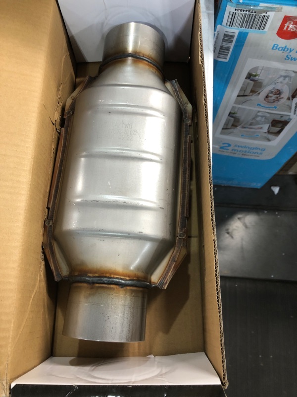 Photo 2 of ASOPARTS 2.5" Universal Catalytic Converter, 