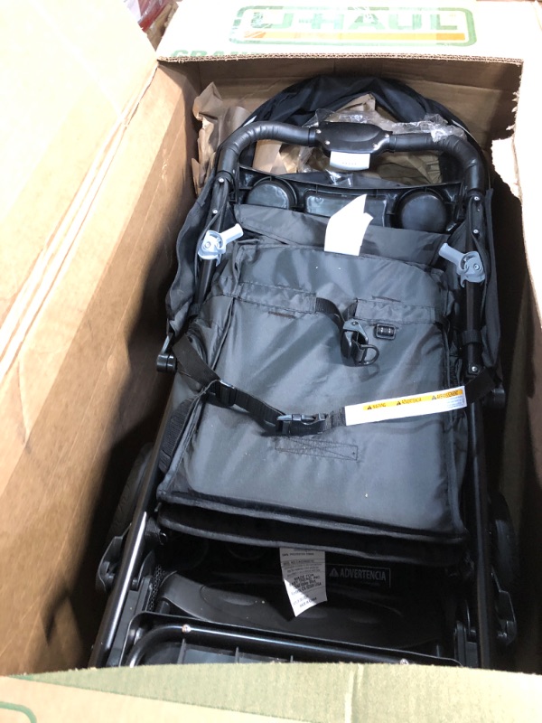 Photo 3 of Baby Trend Sit and Stand Double Stroller, Onyx Onyx Sit N Stand Double