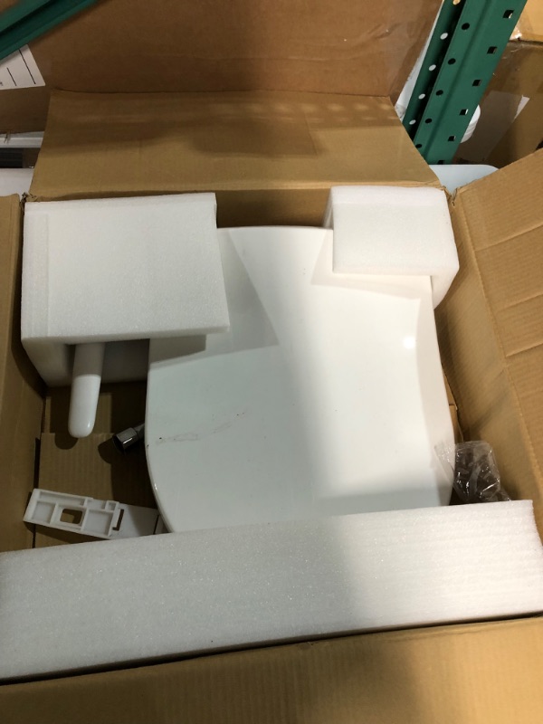 Photo 4 of -USED-Kohler 76923-0 Puretide Toliet Seat, Round Manual Non Electric Bidet with Adjusting Spray Pressure and Position, Quiet-Close Lid, White White Round Toilet Seat