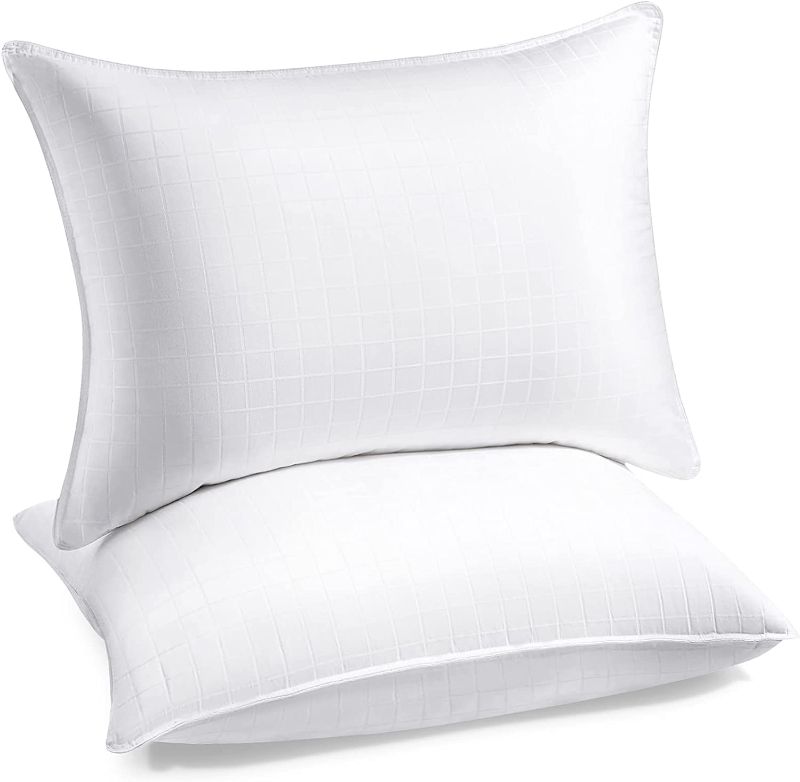 Photo 1 of -USED-Pillows Queen Size Set of 2, Bed Pillows for Sleeping 2 Pack, Queen Pillows Down Alternative Hotel Luxury