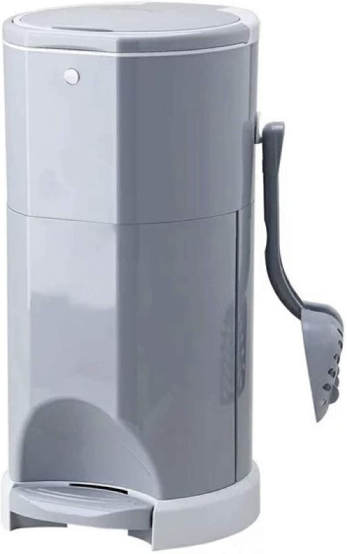 Photo 1 of -USED-Litter Champ Premium Odor-Free Cat Litter Disposal System, Gray