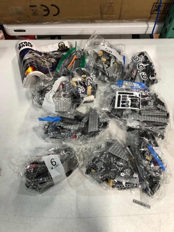 Photo 2 of -USED/MISSING PIECES UNKNOWN-LEGO Star Wars: The Mandalorian Imperial Light Cruiser 75315 Awesome Toy Building Kit for Kids, Featuring 5 Minifigures; New 2021 (1,336 Pieces) Frustration-Free Packaging