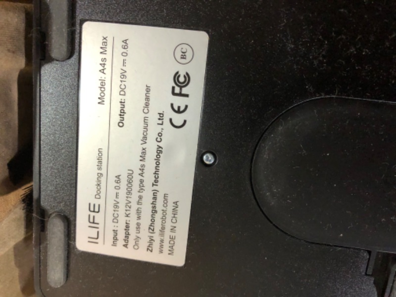 Photo 4 of -USED-ILIFE A4s Max Robot Vacuum Cleaner, 2000Pa Strong Suction, Wi-Fi Connected, 2-in-1 Roller Brush, Quiet, Automatic Self-Charging Robotic Vacuum Cleaner, Cleans Pet Hair, Hard Floor to Medium Carpets.