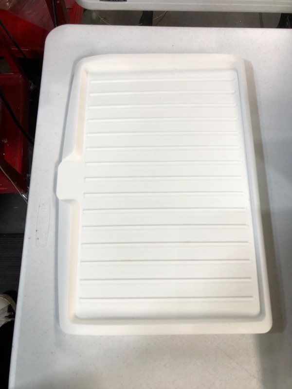 Photo 2 of -USED-ANDRSAN Kitchen Utility Draining Board?Light Weight, Space Efficient, Water Drain (White)