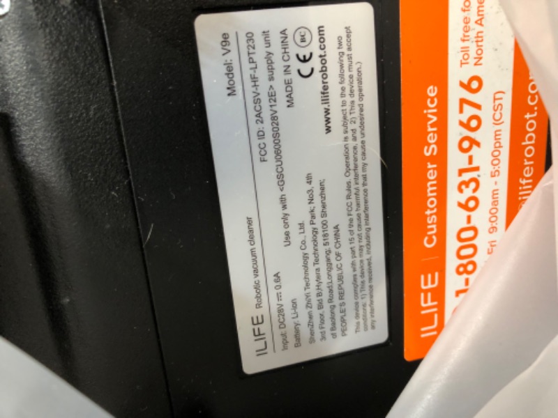 Photo 4 of -USED-ILIFE V9e Robot Vacuum Cleaner