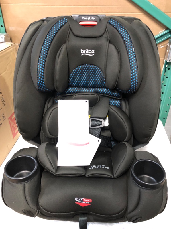 Photo 3 of Britax One4Life ClickTight All-in-One Car Seat, Cool Flow Teal Cool Flow Teal [New Version]