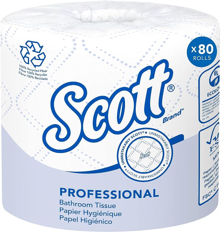 Photo 1 of Scott Standard Roll Bathroom Tissue 80 Count