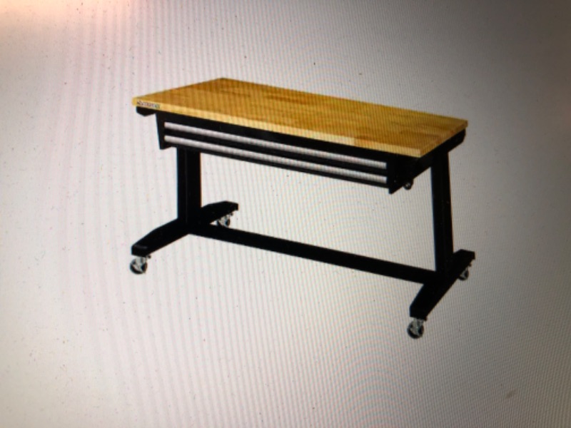 Photo 1 of 52 in work table with adjustable height and 2 drawers 