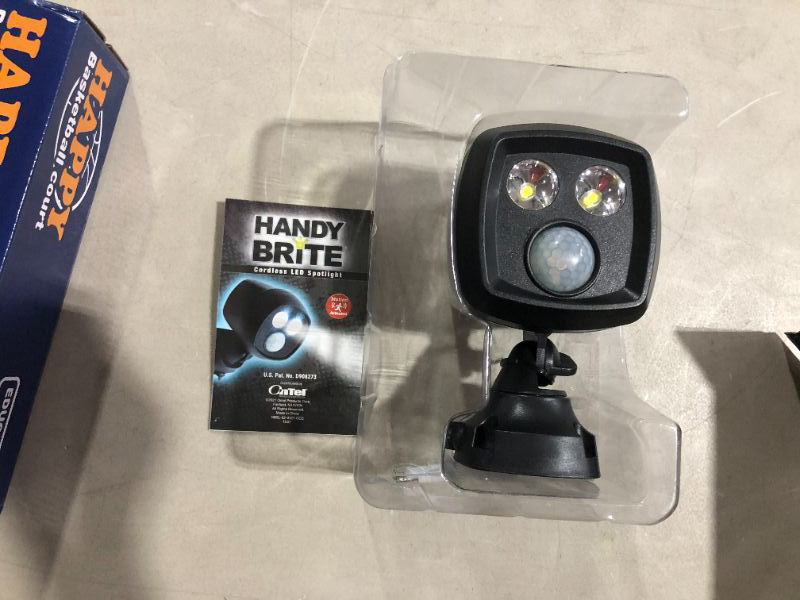 Photo 2 of Ontel Handy Brite Ultra-Bright Cordless LED Security Spotlight,