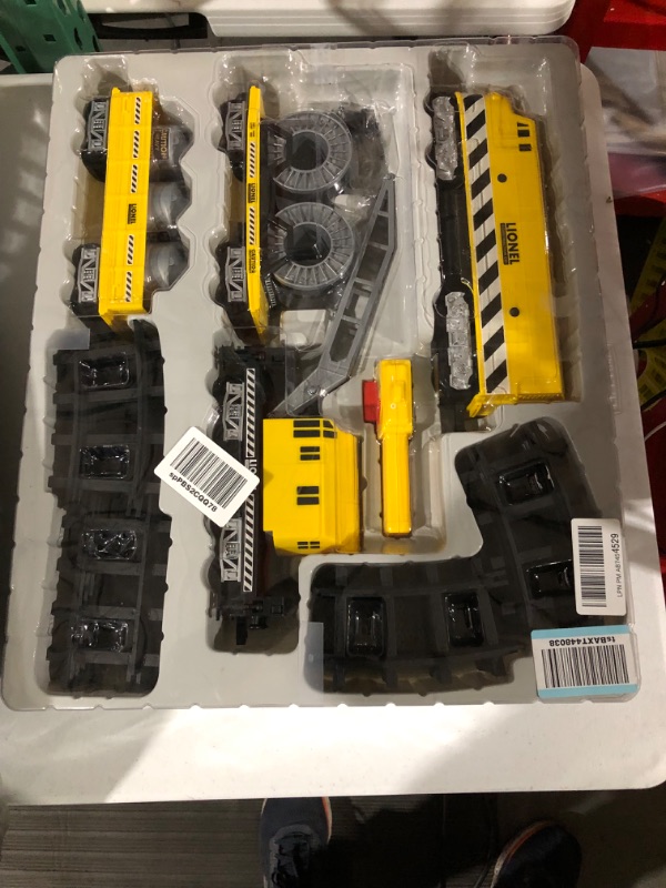 Photo 2 of Lionel Construction Ready to Play Battery Powered Train Set with Remote (712065) Standard