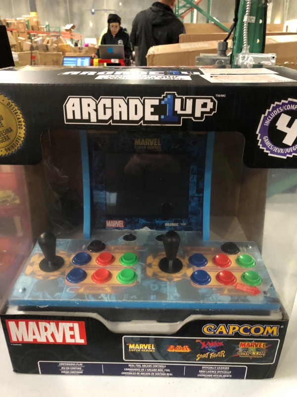 Photo 2 of Arcade 1Up Arcade1Up Marvel Super Heroes 2 Player Countercade - Electronic Games;