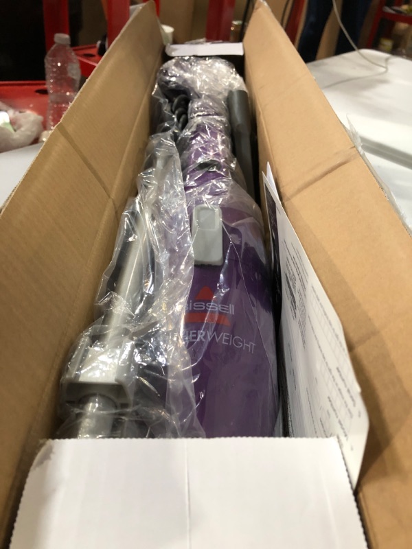 Photo 2 of **SEE NOTES**
Bissell Featherweight Stick Lightweight Bagless Vacuum with Crevice Tool, 20334, Purple
