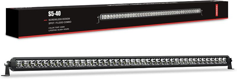 Photo 2 of LED Light Bar 40 inch for Ford F150, Polaris RZR, Jeep Wrangler