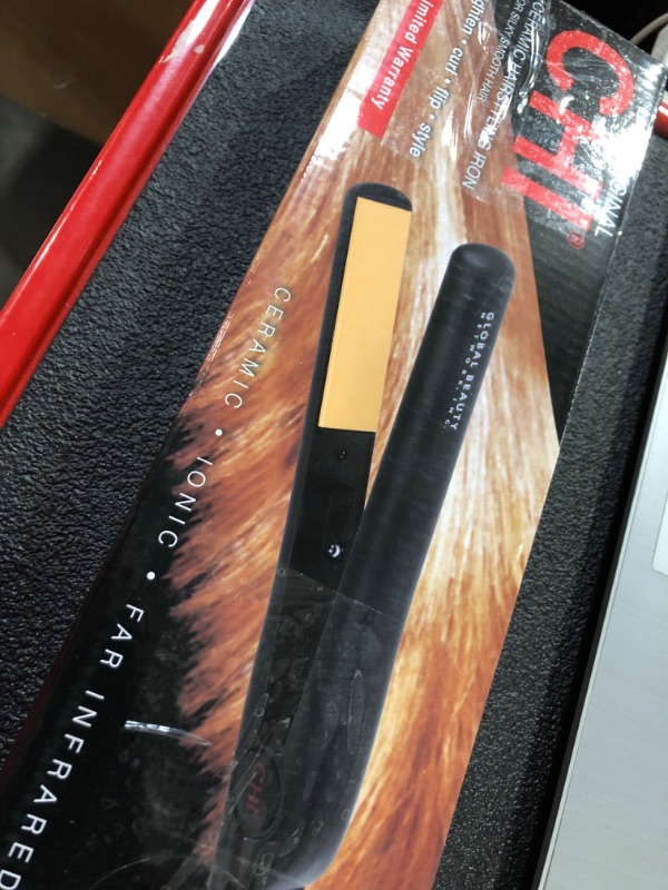 Photo 3 of **BRAND NEW** Farouk CHI Ceramic 1 Inch Flat Iron