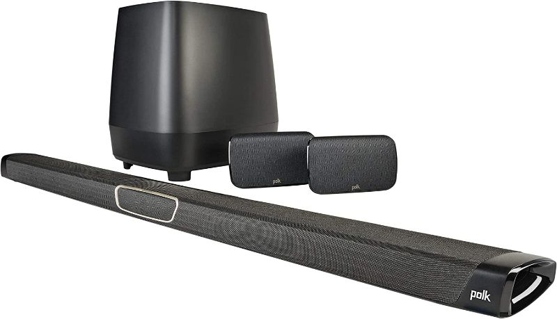 Photo 1 of **BRAND NEW** Polk Audio MagniFi Max SR Home Theater Surround Sound Bar System - Black 