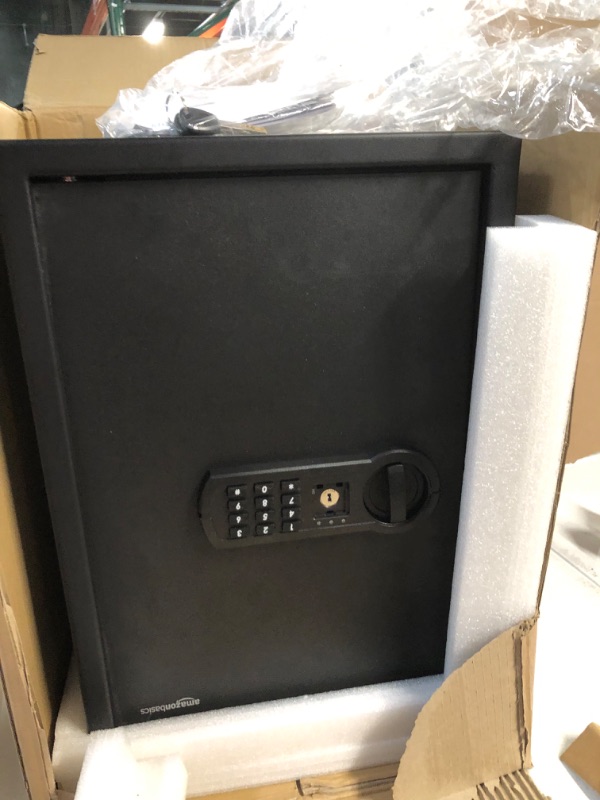 Photo 5 of Amazon Basics Steel Home Security Safe with Programmable Keypad 