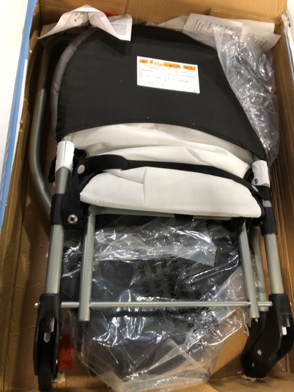 Photo 3 of Cosco Simple Fold Deluxe High Chair, Black Arrows 