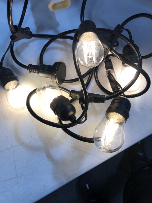 Photo 2 of Commercial Grade Weatherproof Strand, 5 Edison Vintage LIGHTS
