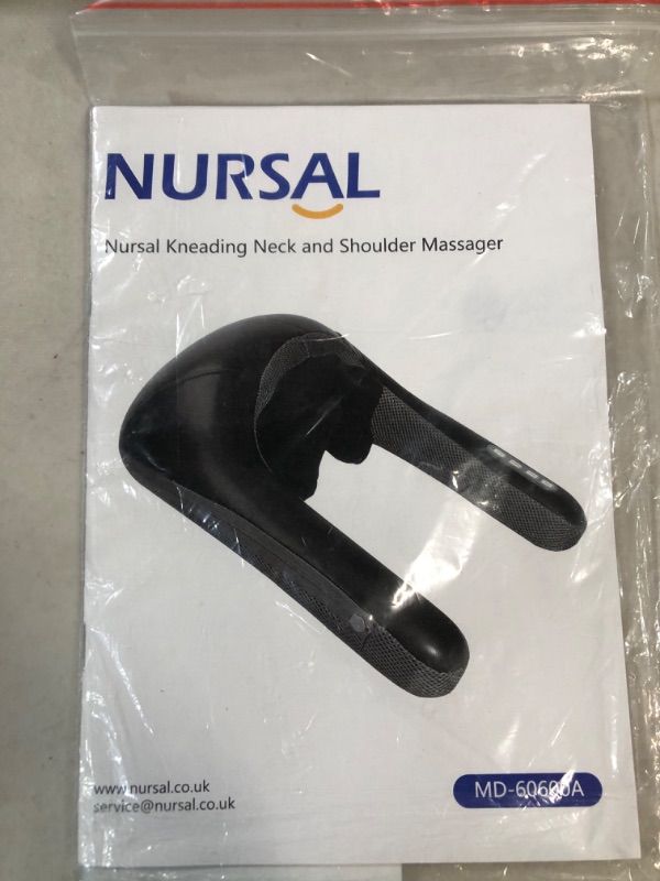 Photo 1 of **USED/SEE NOTES** NURSAL Neck and Shoulder Shiatsu Massager with Heat