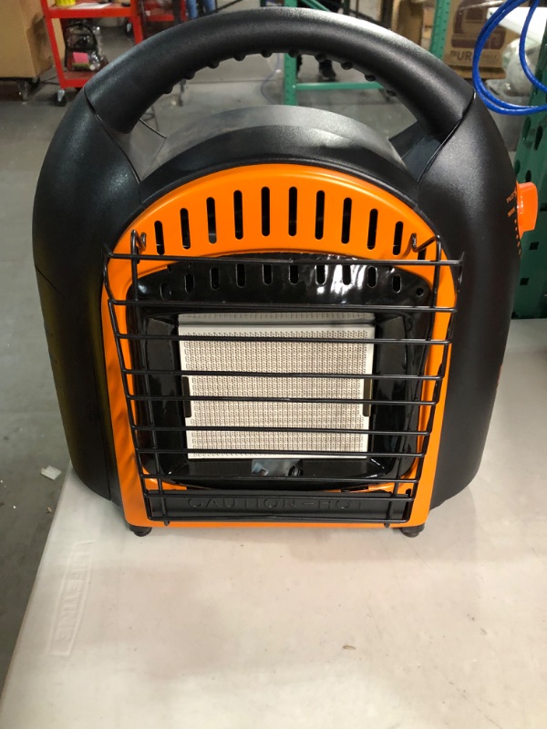 Photo 2 of **USED/SEE NOTES** BLUU Propane Heater for Outdoor and Indoor Use 10,000 BTU Orange