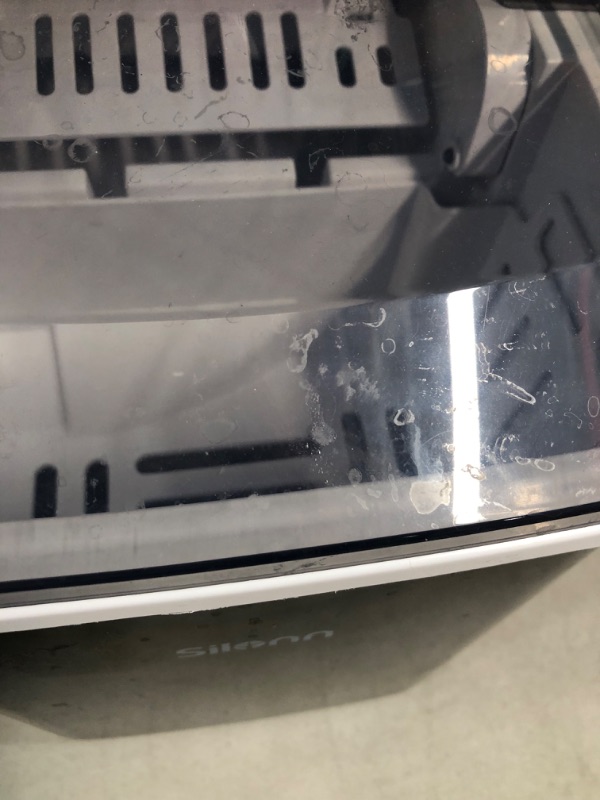 Photo 1 of **USED/SEE NOTES** Silonn Countertop Ice Maker Machine, BLACK