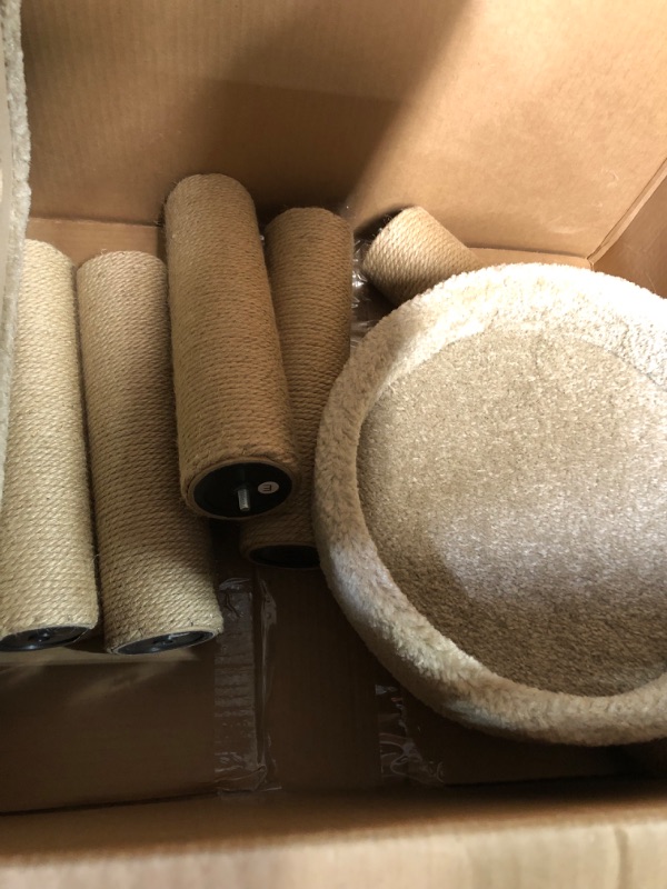 Photo 1 of **USED/SEE NOTES** Amazon Basics Cat Activity Tree with Scratching Posts Large Tree Tower