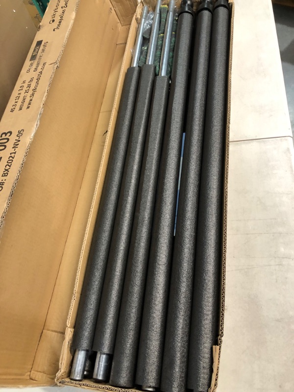 Photo 5 of **NEW** SkyBound Universal Replacement Enclosure Poles and Hardware black 6 Count