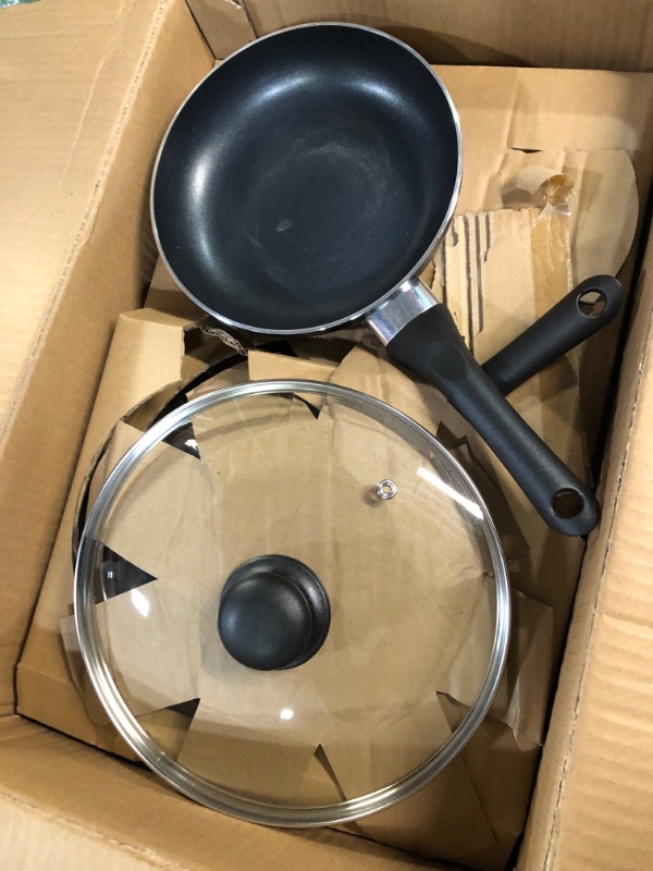 Photo 1 of **NEW** Basics Non-Stick Cookware Set Pots Pans and Utensils - 15-Piece Set