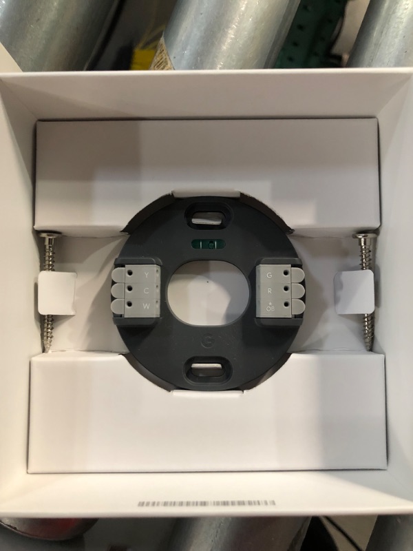 Photo 1 of *USED* Google Nest Thermostat - Smart Thermostat for Home - Programmable Wifi Thermostat - Charcoal
