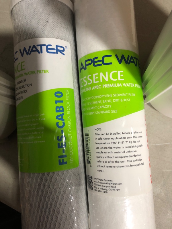 Photo 5 of * item used * item incomplete * see all images *
Essence Premium Quality 5-Stage Under-Sink Reverse Osmosis Drinking Water Filter System