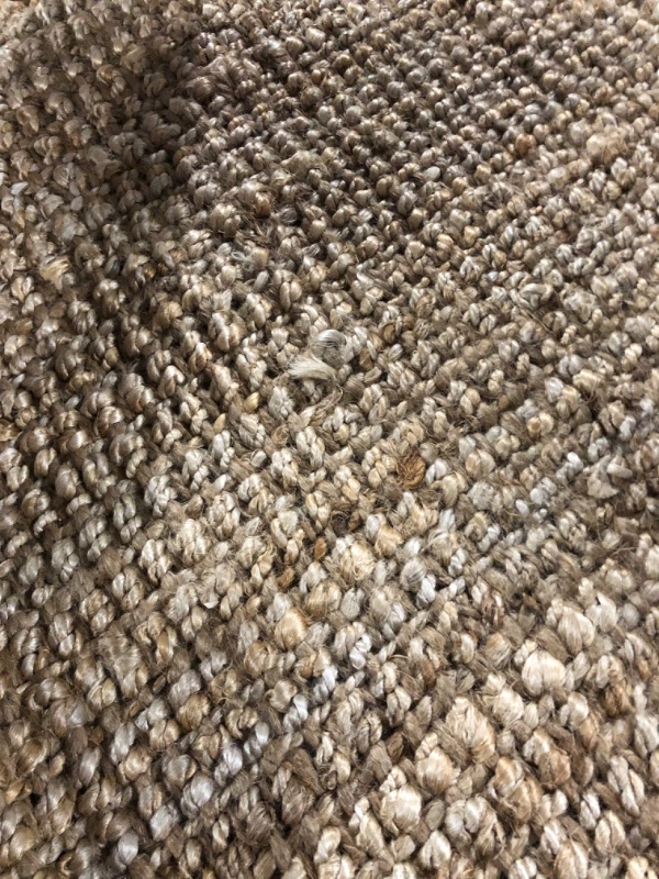 Photo 3 of *SEE NOTES* nuLOOM Daniela Farmhouse Chunky Jute Runner Rug, 2' 6" x 8', Natural