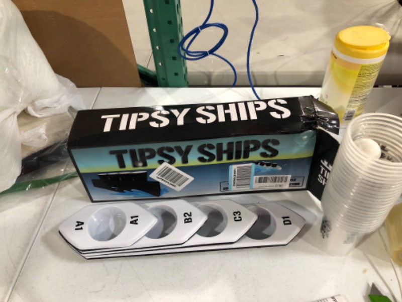 Photo 2 of *** USED ** Tipsy Ships Beer Pong Set V2 with Cups