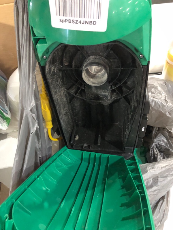 Photo 2 of *** DIRTY FROM PREVIOUS USE *** BISSELL BigGreen Commercial PowerForce Bagged Lightweight, Upright, Industrial, Vacuum Cleaner, BGU1451T