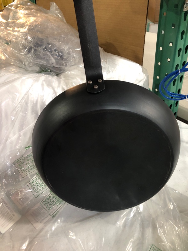 Photo 3 of *** USED ** Merten & Storck Pre-Seasoned Carbon Steel Induction 12" Frying Pan Skillet, Oven Safe, BlackLPNPMOA6967537
