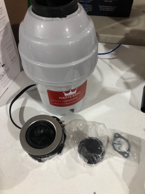 Photo 3 of *** SEE NOTES ** Waste King Legend 1 HP Continuous Feed Garbage Disposal