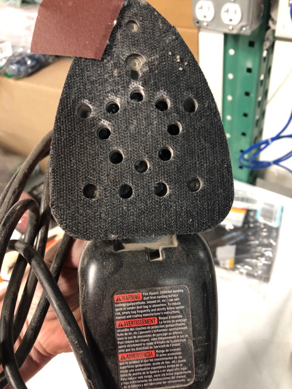 Photo 1 of ** USED ** Black & Decker 1.5A Mouse Sander Unit: EACH
