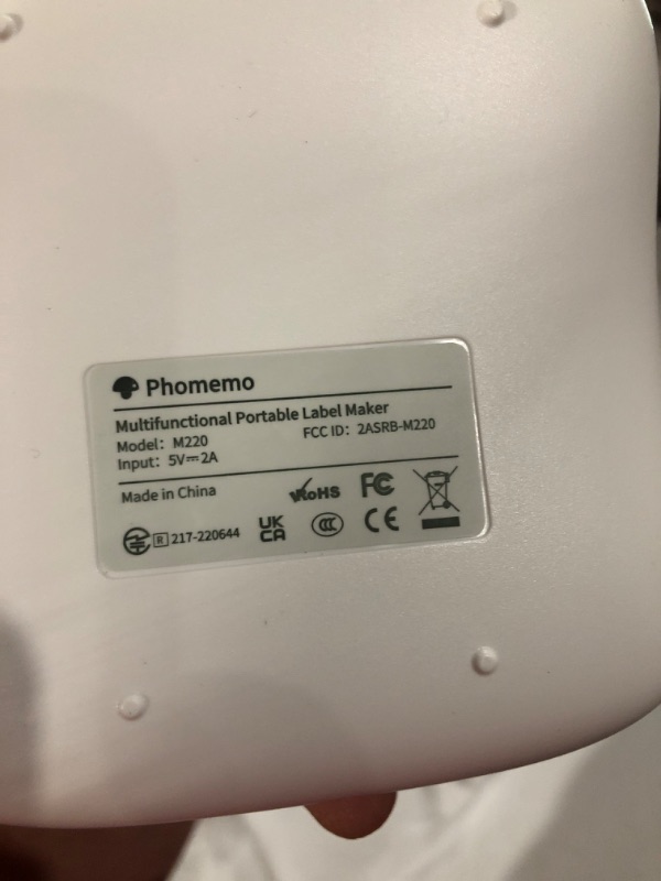 Photo 3 of Phomemo-M110 Label Printer- Portable Bluetooth Thermal