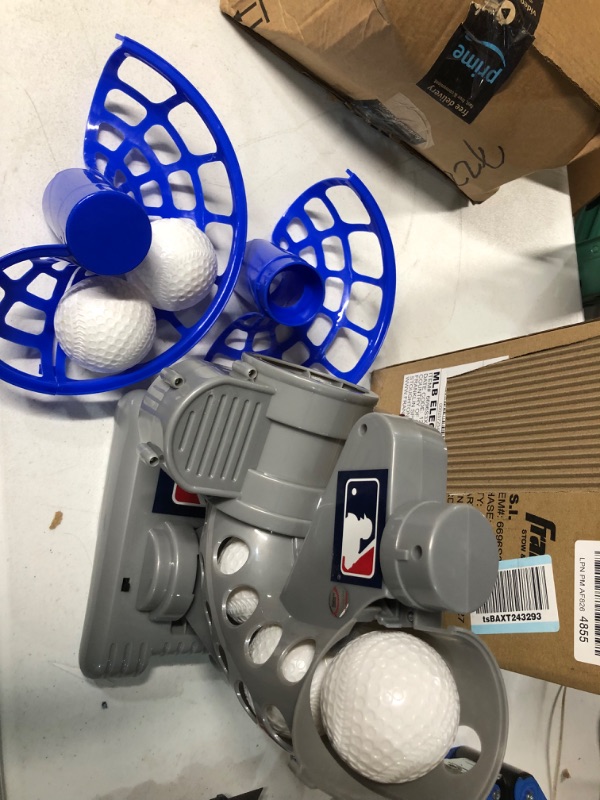 Photo 1 of Franklin Sports MLB Electronic Baseball Pitching Machine – Height Adjustable – 2BALLS