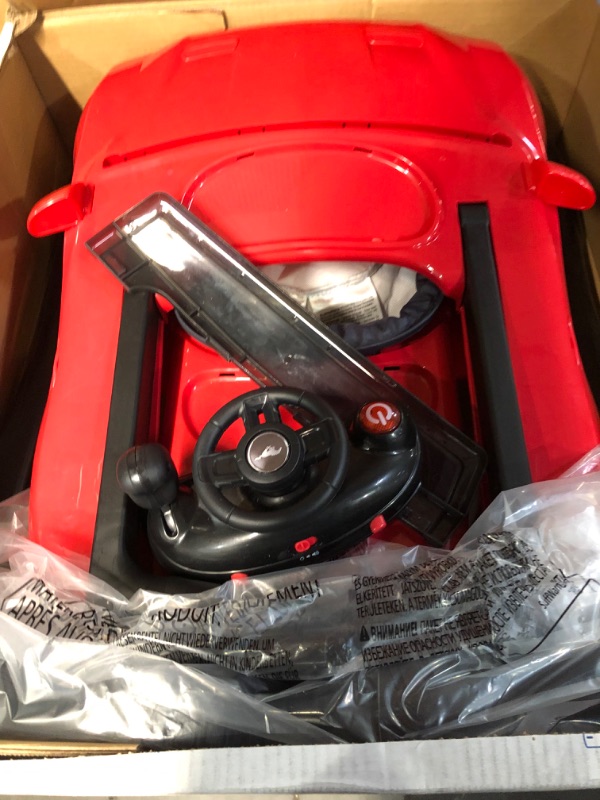 Photo 1 of Bright Starts Ways to Play 4-in-1 Walker - Ford Mustang, Red, Ages 6 Months +, Red 