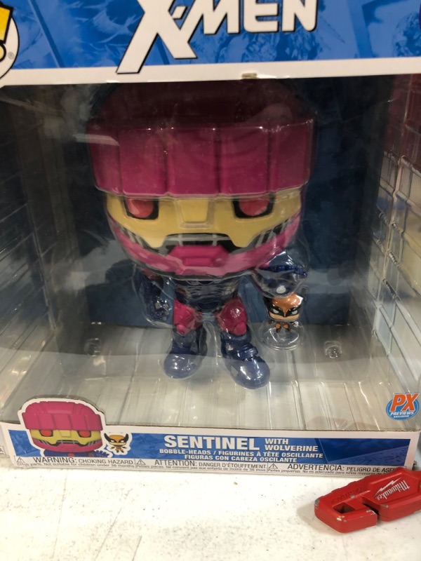 Photo 2 of Funko Pop! Jumbo: X-Men Sentinel with Wolverine Previews Exclusive Vinyl Figure