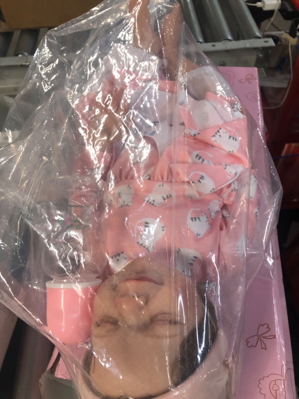 Photo 2 of Eurebao Reborn Baby Dolls Silicone Full Body Girl, 18in Realistic Vinyl 