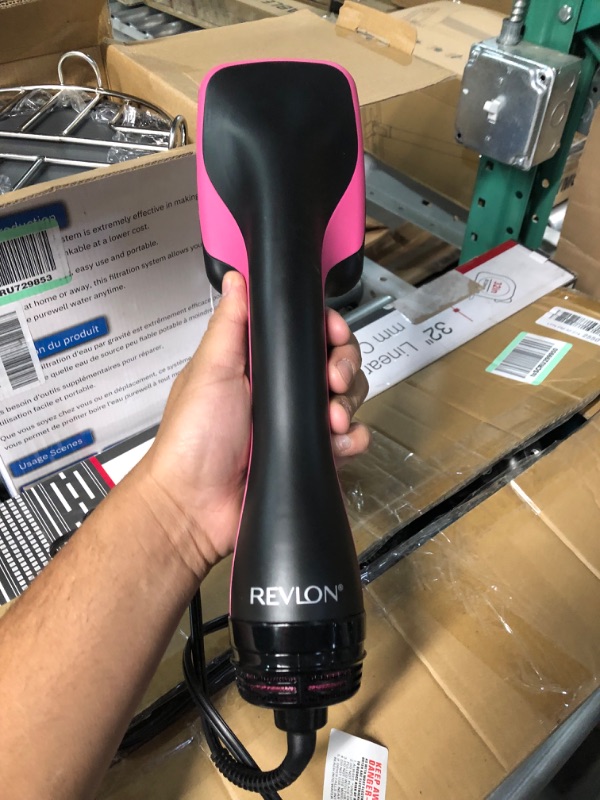 Photo 5 of *SEE NOTES* Revlon One-Step Hair Dryer and Styler | Detangle, Dry, and Smooth Hair, (Black)