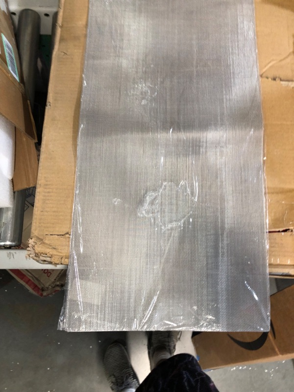 Photo 2 of 2 Pcs Stainless Mesh Screen, 12"x24" 20 Mesh 304 Steel Woven Wire Mesh, Sturdy Easy to Cut Never Rust Metal Vent Screen 12” X 24” 20Mesh 2