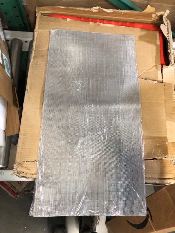 Photo 3 of 2 Pcs Stainless Mesh Screen, 12"x24" 20 Mesh 304 Steel Woven Wire Mesh, Sturdy Easy to Cut Never Rust Metal Vent Screen 12” X 24” 20Mesh 2