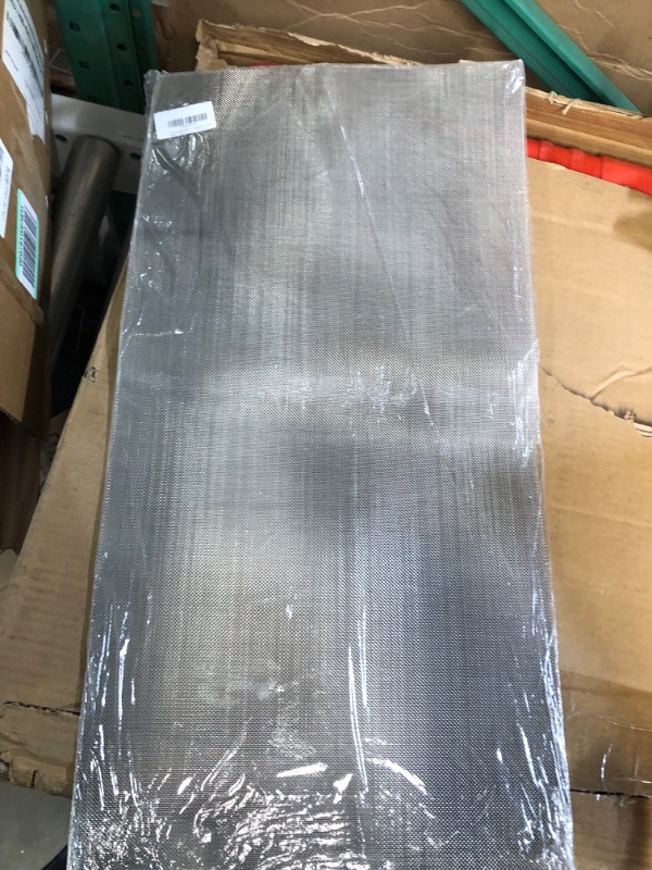 Photo 5 of 2 Pcs Stainless Mesh Screen, 12"x24" 20 Mesh 304 Steel Woven Wire Mesh, Sturdy Easy to Cut Never Rust Metal Vent Screen 12” X 24” 20Mesh 2