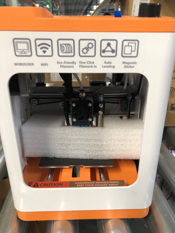 Photo 3 of WEEFUN TINA2 S 3D Printers, WiFi Fast Print Ultra Silent Mini 3D Printer for Beginners with Auto Bed Leveling, Heatable PEI Platform DIY 3D Printers with Resume Printing, Fully Open Source