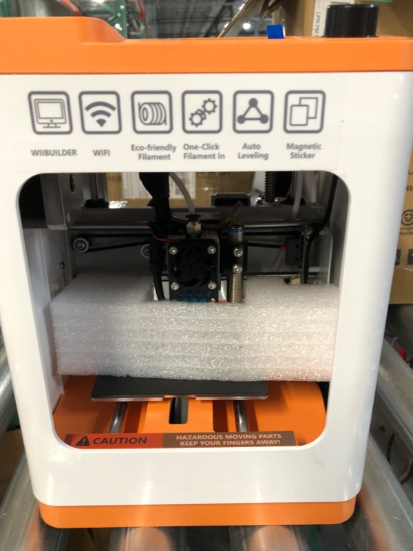 Photo 5 of WEEFUN TINA2 S 3D Printers, WiFi Fast Print Ultra Silent Mini 3D Printer for Beginners with Auto Bed Leveling, Heatable PEI Platform DIY 3D Printers with Resume Printing, Fully Open Source