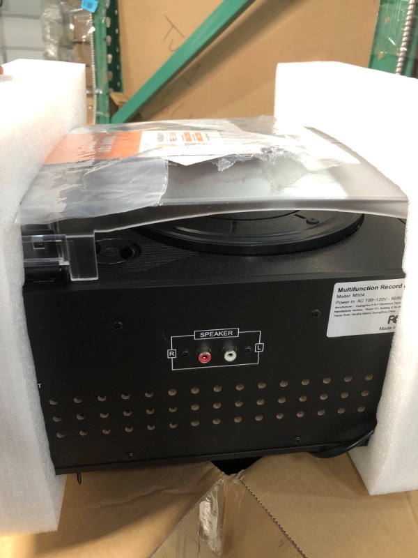 Photo 6 of UNABLE TO TEST*** DIGITNOW Bluetooth Record Player Turntable with Stereo Speaker, 