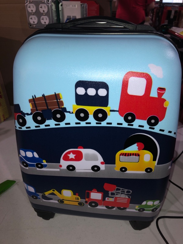 Photo 3 of BABY JOY Kids Luggage Set, 16" Toddlers Carry-on Suitcase & 12" (SEE NOTES) 