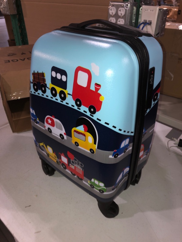 Photo 2 of BABY JOY Kids Luggage Set, 16" Toddlers Carry-on Suitcase (SEE NOTES)